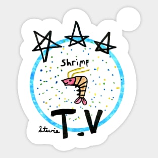 Shrimp TV - 1 Sticker